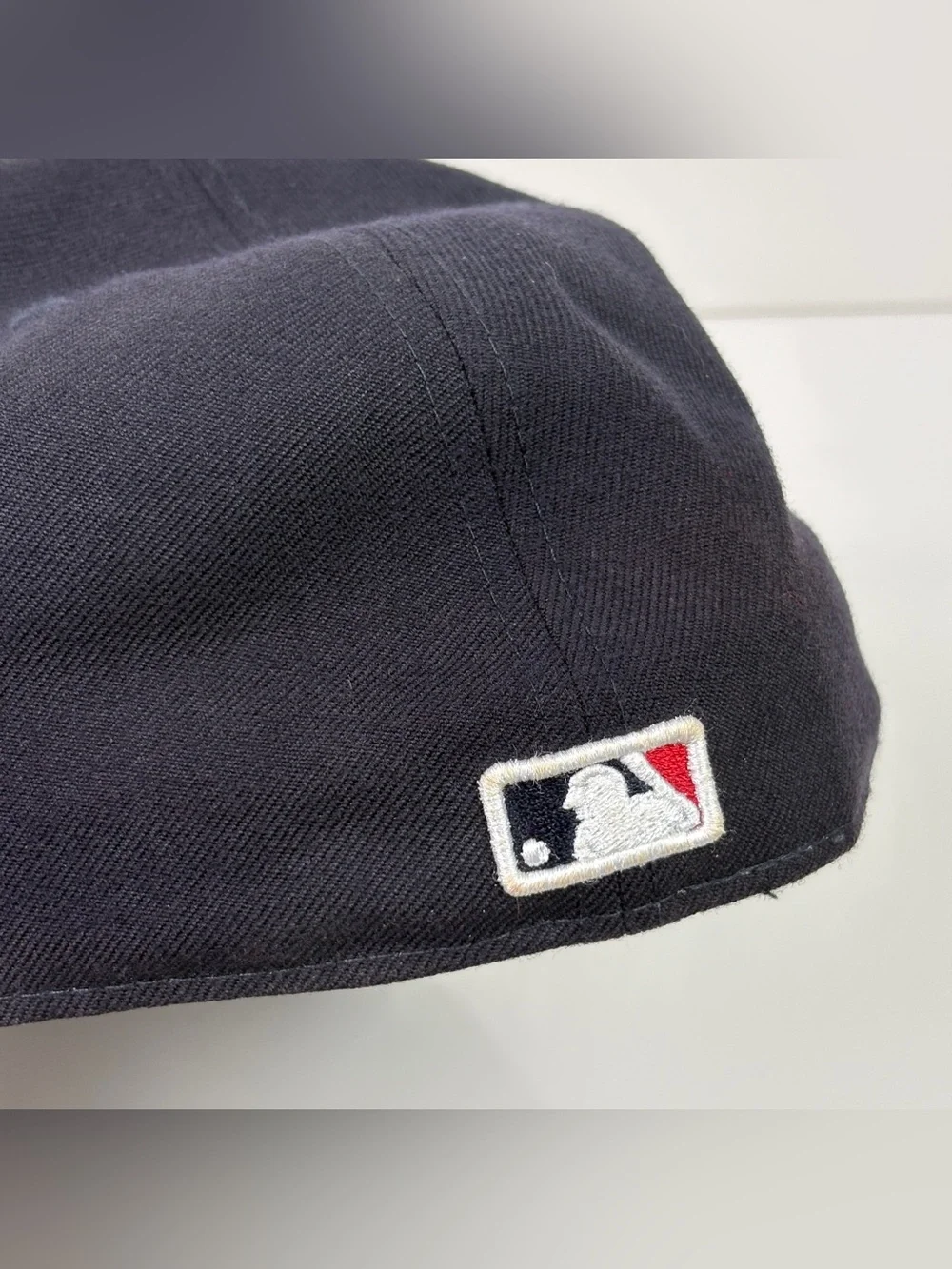 Boston Red Sox New Era Baseball Hat Cap Mens 7 5/8 Black Red 59fifty 100% Wool